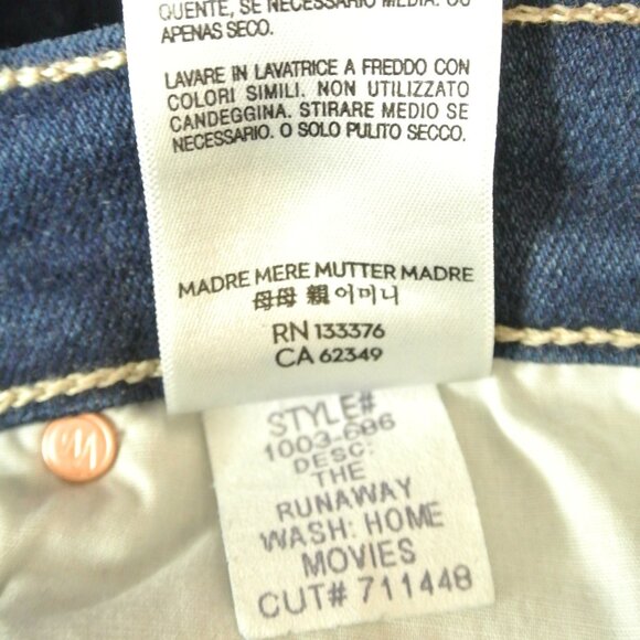NEW MOTHER Denim The Runaway in Home Movies SIZE 29#2273 - Picture 12 of 12